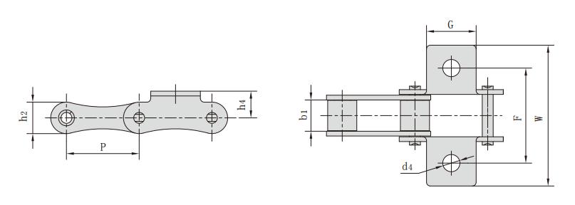 <font color='red'>S42</font>F2K1F1_S型鋼制農(nóng)機(jī)鏈附件
